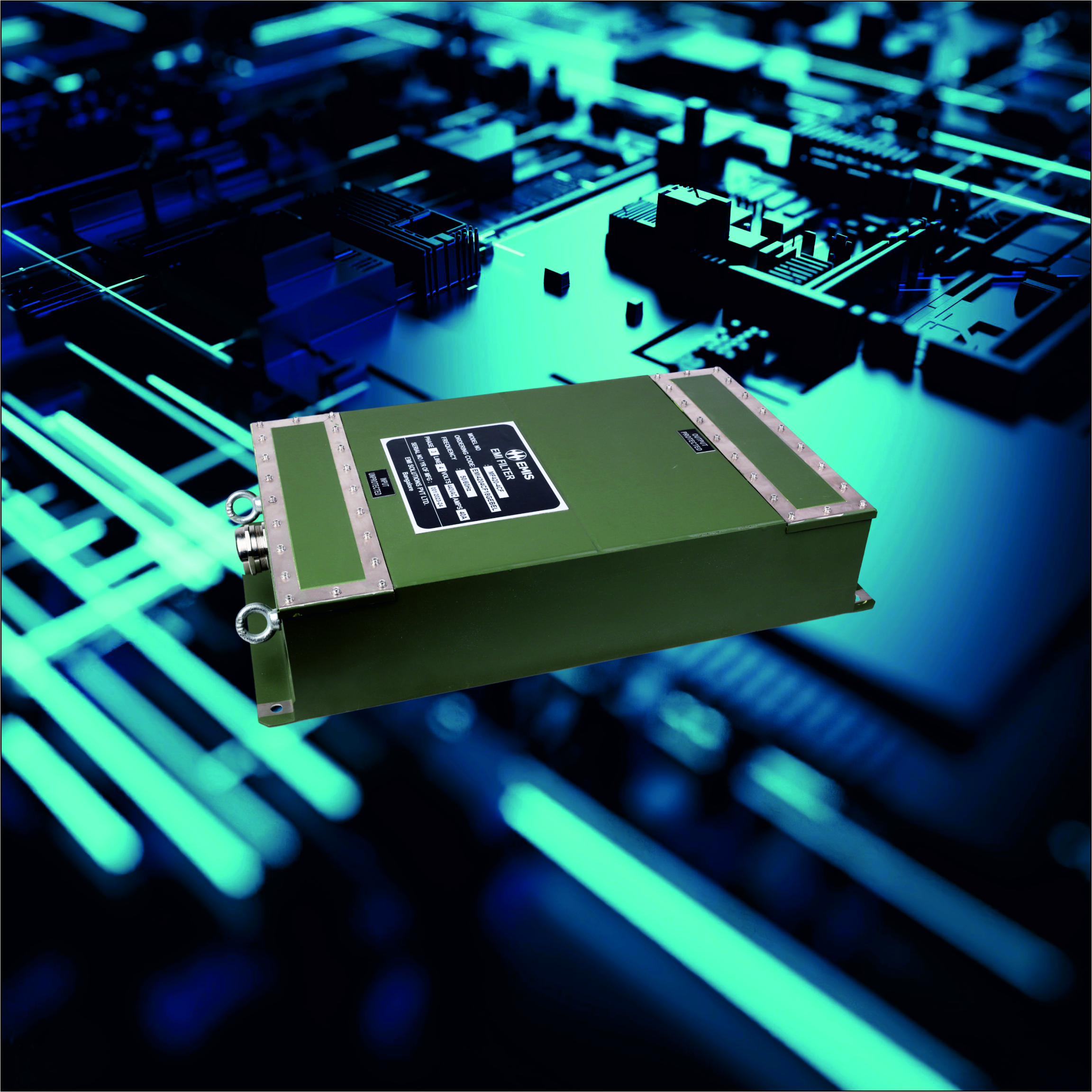EMIS Advanced Single Phase and Three Phase Common Mode Facility Power Line Filters
